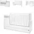 Lorelli Trend Plus Kinderbett mit Schreibtisch, Schubladen & Kommode 70x160cm, weiß (10150590024P)