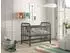 Vipack Bronxx Babybett 60x120cm, mattschwarz (BRBB6018)