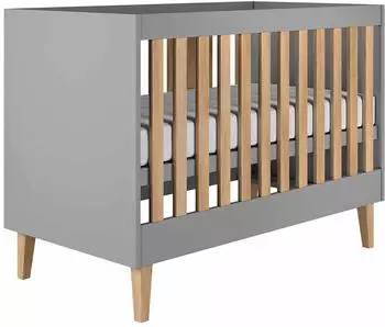 Generique Kubi Babybett 60x120cm, grau