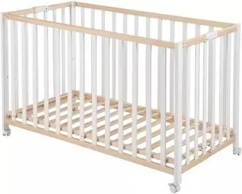 Babies R Us Fold Up Klappbett 60x120cm BIO-Buche natur (287100NA)