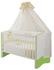 Polini Kids Simple Kombi-Kinderbett 140x70cm weiß/grün (1176.6)