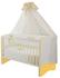 Polini Kids Simple Kombi-Kinderbett 140x70cm weiß/gelb (1176.18)