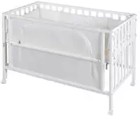 Roba BEISTELLBETT Wei&szlig; 66x79.5x126 cm