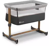 Lionelo LO-LEONIEPLUS G, Lionelo Beistellbett Leonie Plus 3in1 grau