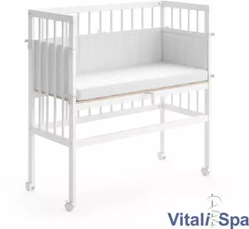 VitaliSpa Beistellbett Sophie weiß