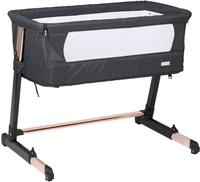 BabyGo Beistellbett "Together, goldfarben/schwarz" faltbar