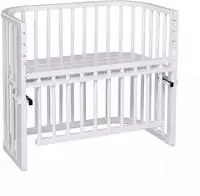 babybay Beistellbett Wei&szlig; Maxi Comfort Plus