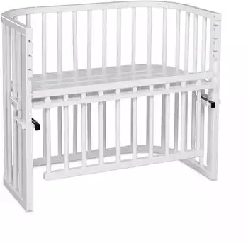 Babybay Maxi Comfort Plus Beistellbett wei&szlig; lackiert