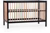 Childhome BABY BED - 120 x 60 cm – BLACK NATURAL (BE97BN)