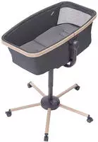 Maxi-Cosi Babywippe MC ALBA BEYOND GRAPHITE, All-In-One-L&ouml;sung Matratze mit...