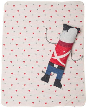 David Fussenegger Juwel SET Decke in der Puppe 70x90cm Weihnachtsmaus