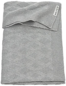 Meyco Baby Babydecke Diamond 75x100cm grey melange