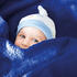 Bestlivings Baby Kuscheldecke 70x100cm blau