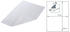 Medi Partners Babydecke Minky 75x100cm graue Sterne/weiß