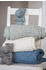 David Fussenegger Decke mit Waffelstruktur pacific 70 x 90 cm