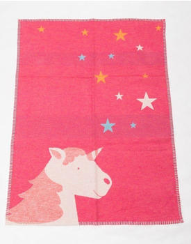 David Fussenegger Lili Babydecke 70x90cm Einhorn pink