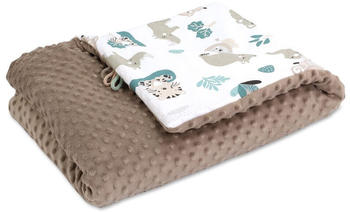 Totsy Baby Kinderwagendecke Minky 75x100cm Afrika