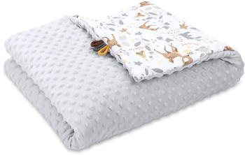 Totsy Baby Kinderwagendecke Minky 75x100cm Hirsch