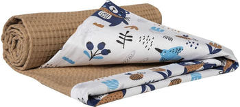 Medi Partners Babydecke Waffle 75x100cm Boho/braun