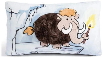 NICI Stone Age Friends - Kissen Mammut 43 x 25 cm