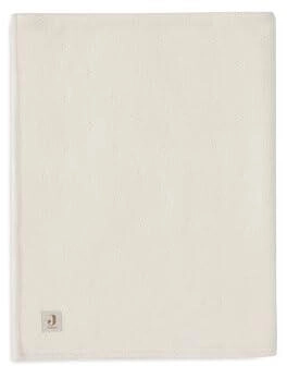 Jollein Wiegendecke 75 x 100 cm Cosy Knit Ivory/Velvet