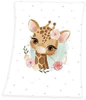 Baby Best Babydecke "Giraffe" mit liebevollem Motiv, Kuscheldecke
