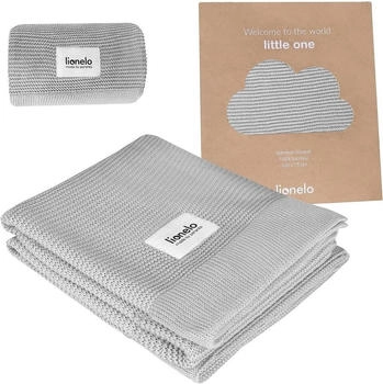 Lionelo Bambus-Babydecke grau