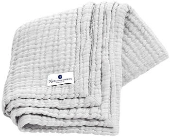 Nordic coast company Decke Musselin grau