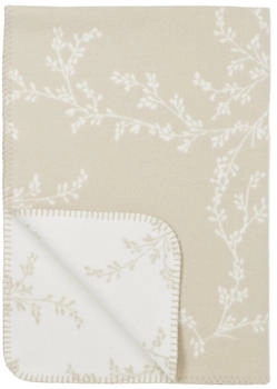 Meyco Bettdecke Branches Gewebt 100 x 150 cm Sand