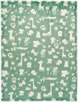 Alvi Babydecke Microfaser mit UV-Schutz 50+ 75x100 cm Granite Animals