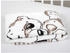 Baby Best Babydecke Lieblingsmensch 75x100 cm weiß / beige