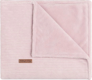 baby's only Sense Teddy Babydecke Old Pink 70 x 95 cm