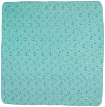 Sterntaler Babydecke Musselin 120x120 cm grün / Bär Ben