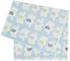 Bieco Kuscheldecke Flausch 75 x 90 cm Elefanten Blau