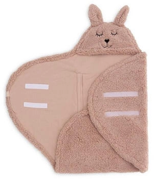 Jollein Einschlagdecke für Babyschale Bunny Wild Rose