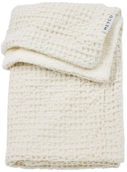 Meyco Baby Meyco Kuscheldecke Teddy 75 x 100 cm Waffle Nature
