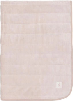 Jollein Babydecke 75 x 100 cm Samt Ripp Wild Rose
