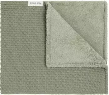 baby's only Sky Teddy Babydecke Urban Green 70 x 95 cm
