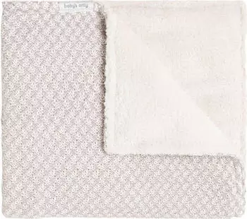 baby's only Babydecke Happiness Urban Taupe / Ecru 70x95 cm