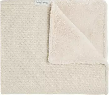 baby's only Sky Teddy Babydecke Warm Linen 70 x 95 cm