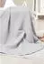 Nordic coast company Babydecke aus Baumwolle, grau, 100x70cm (200-50-371t)