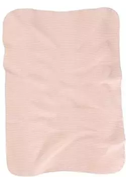 Biederlack Babydecke Cotton 75x100cm rosa, mit Zierstich (68139966-0)