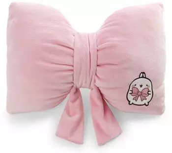 NICI MOLANG Pl&uuml;schkissen mit Schleife, rosa, 40x28cm (62788)