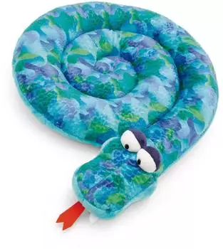 NICI Kissen Schlange rund, gr&uuml;n, 30cm (61729)