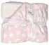 Cangaroo Babydecke Shaggy 105x75cm, rosa (108059)