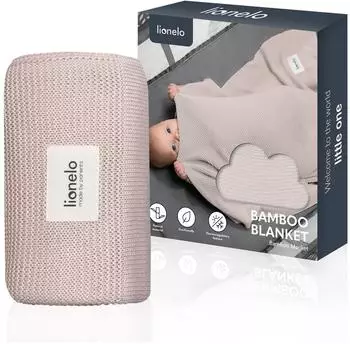 Lionelo Bamboo Blanket Babydecke, weich