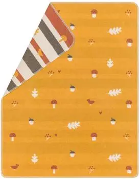 David Fussenegger Babydecke Forest Friends gold, 90x70cm (617443)