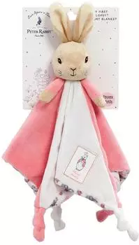 Rainbow Designs Flopsy Hase Schnuffeltuch, Kuscheltier (PO1297)