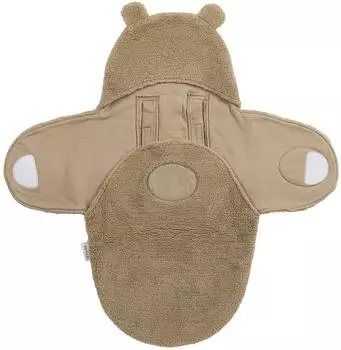 Meyco Baby G.0 Bear Pucktuch 100x100cm braun (2194-3247-761-OS)