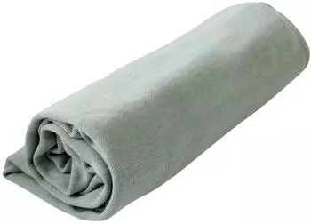 Hoppediz Pucktuch Bio-Baumwolle salbeigrün, 90x90cm